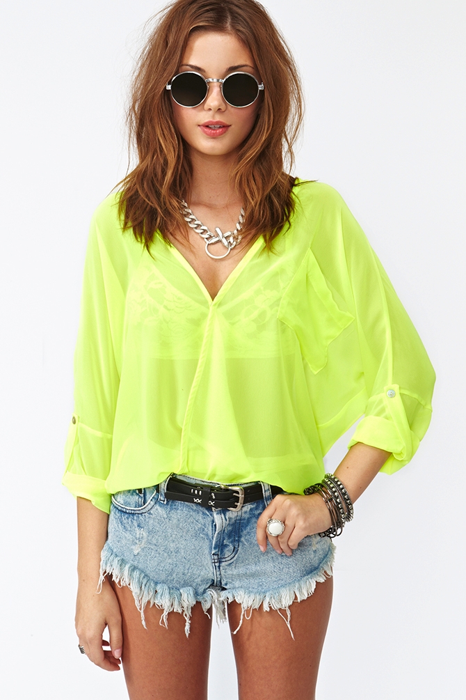 yellow blouses uk