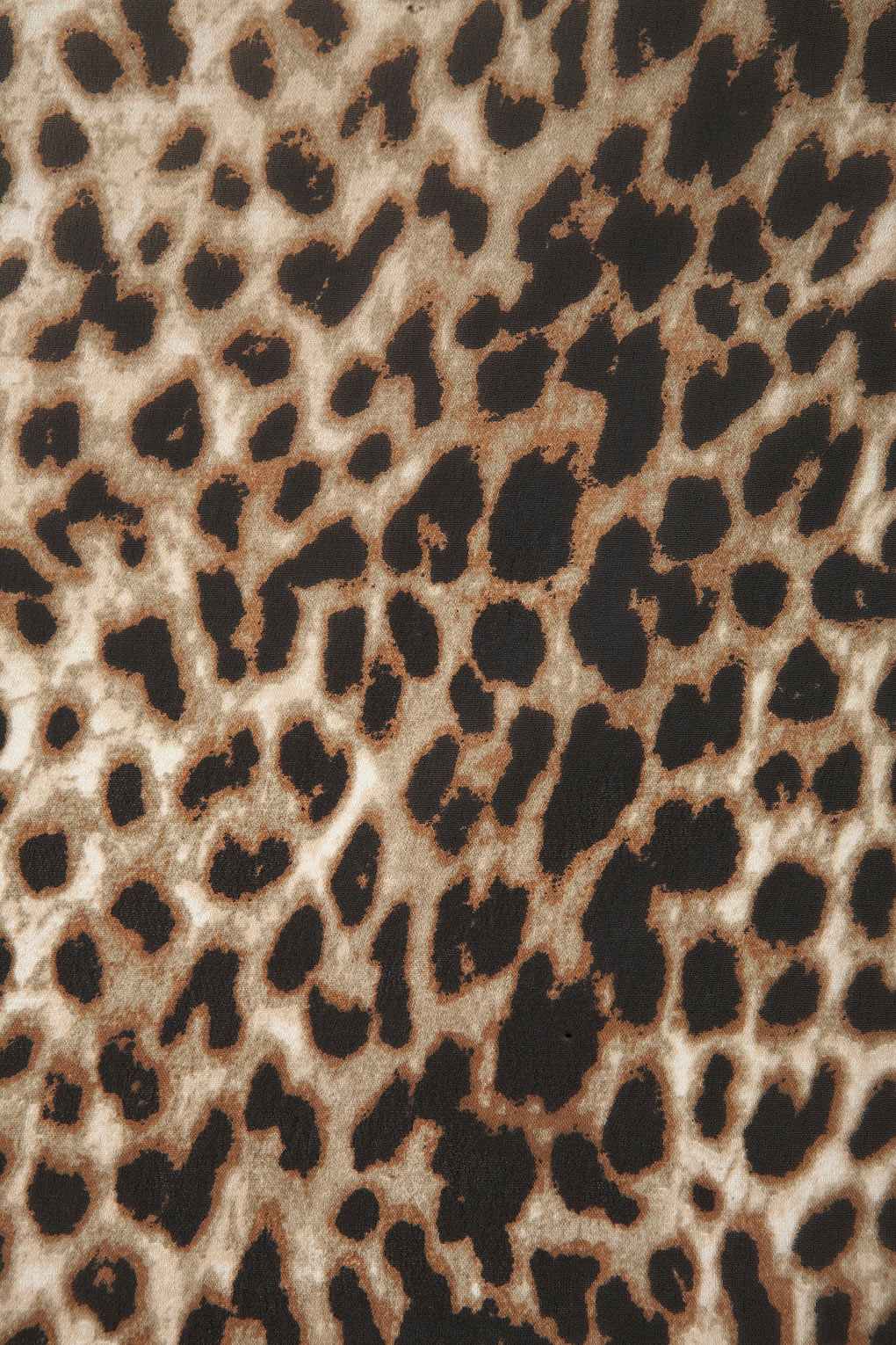 Lyst - Topshop Sleeveless Animal Print Shirt in Brown
