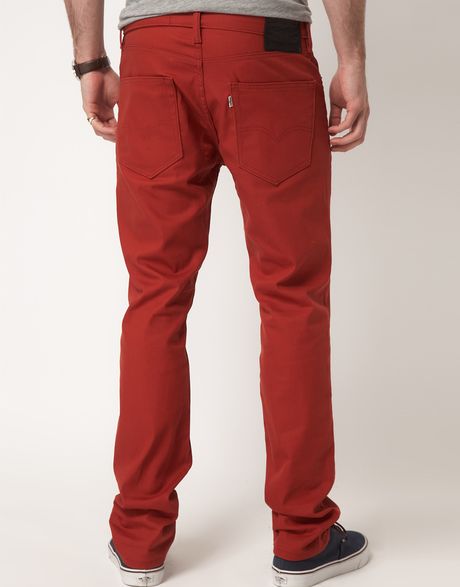 Reliable Index - Image - red levis jeans for men