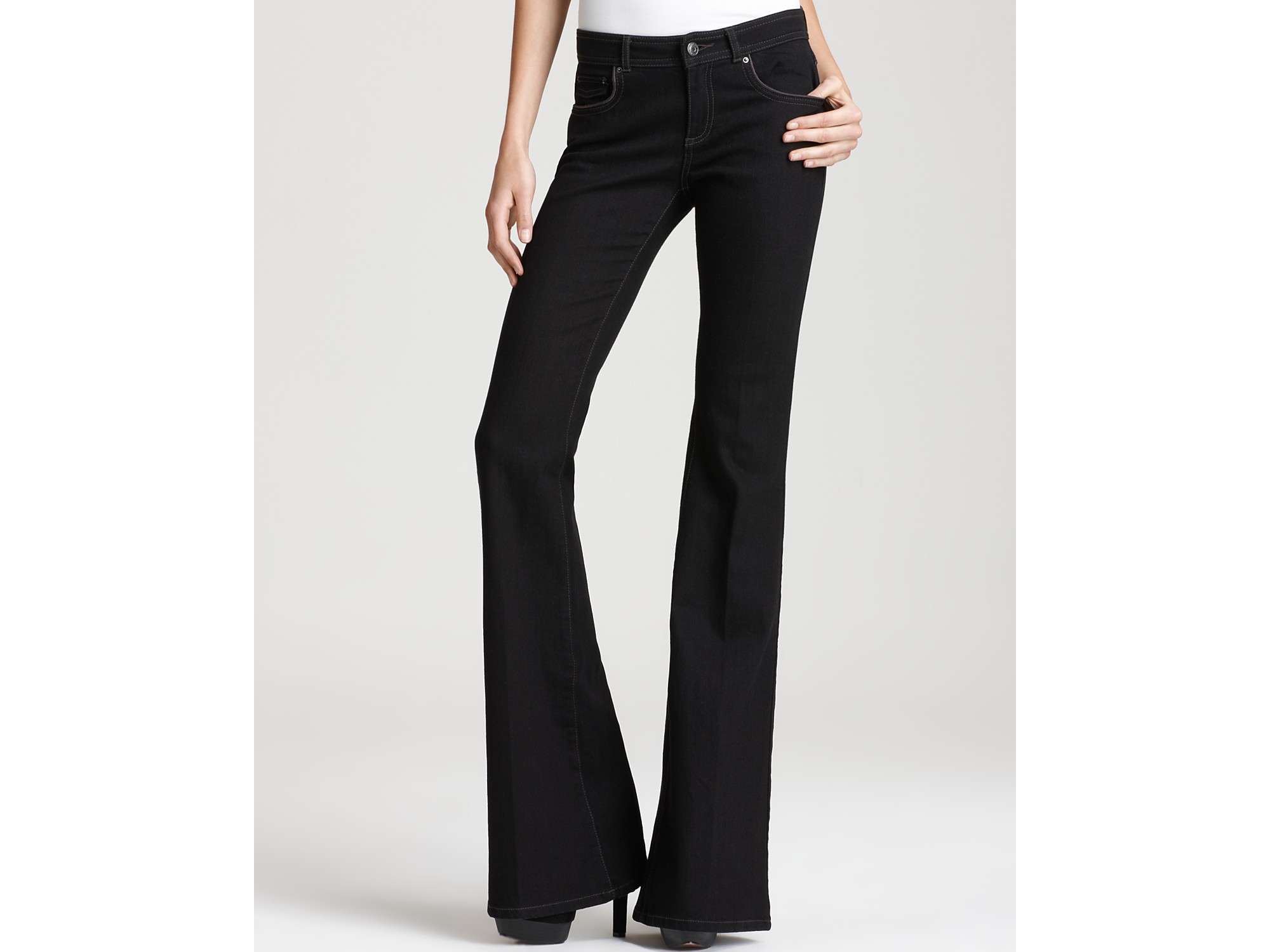 Lyst Rachel Zoe Rachel Bootcut Jeans In Blue