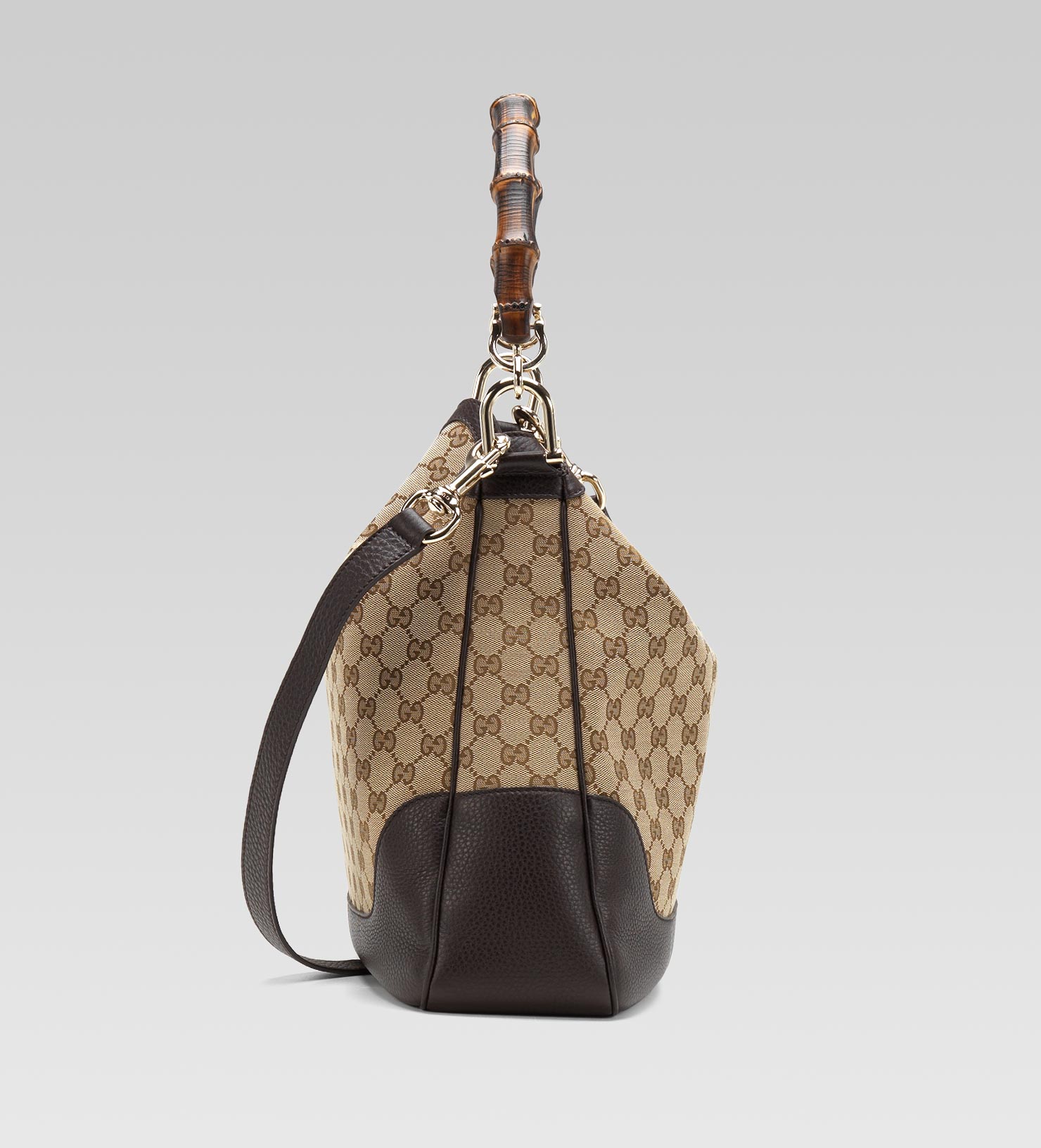 Gucci Diana Bamboo Handle Shoulder Bag in Brown - Lyst