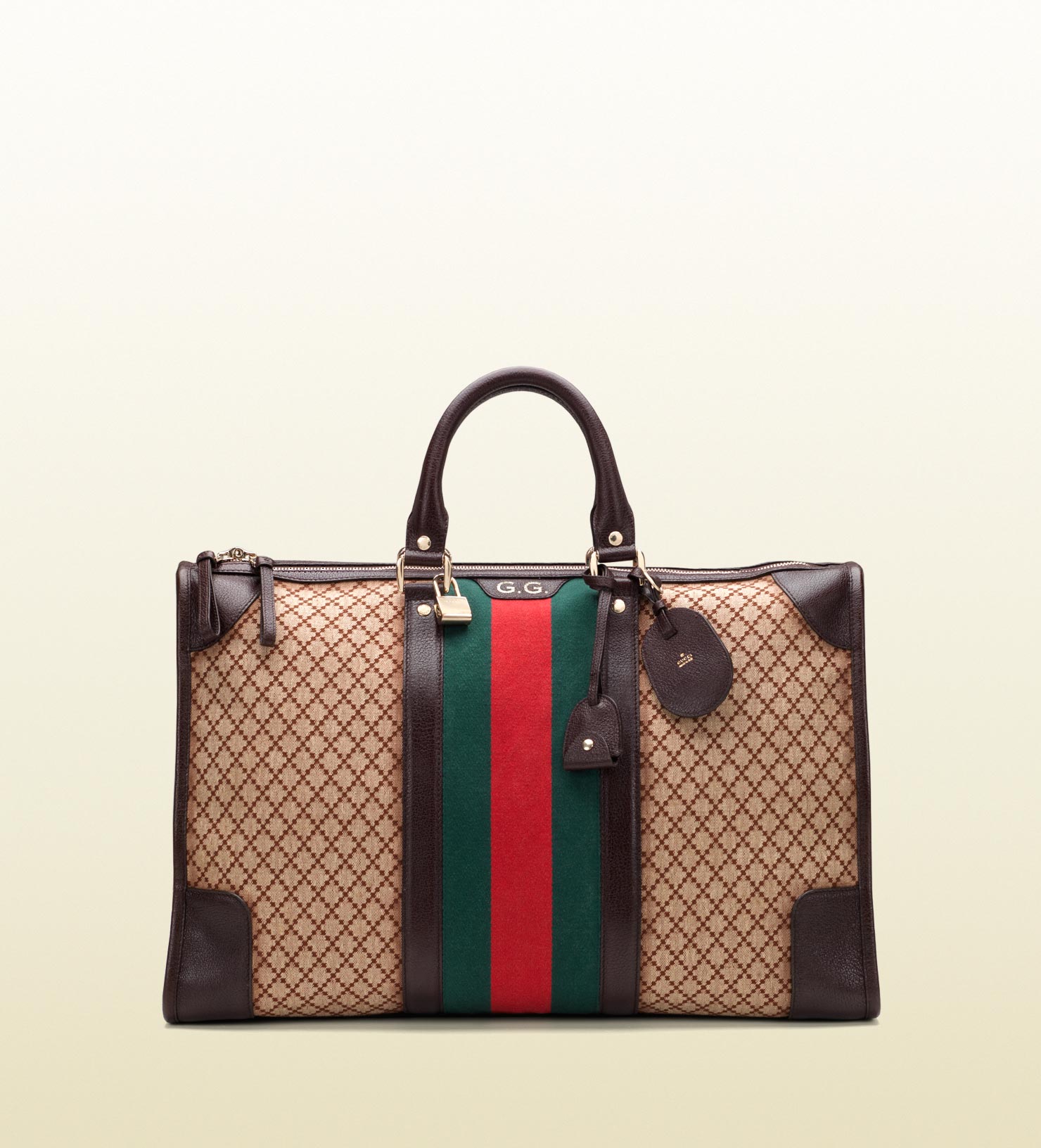 gucci signature duffle bag