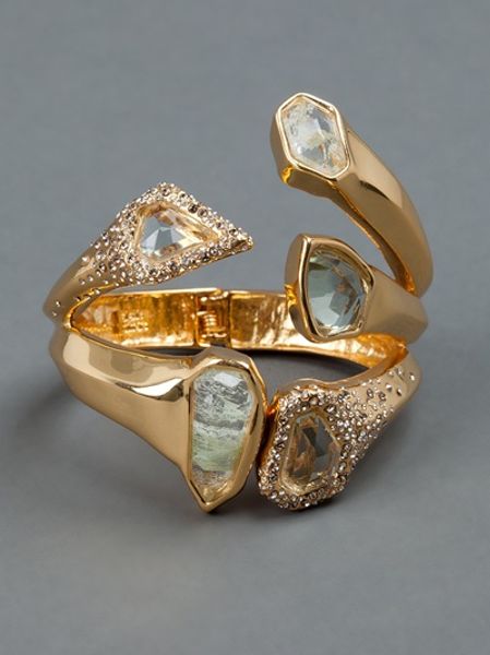 Alexis Bittar Crystal Ring in Gold | Lyst