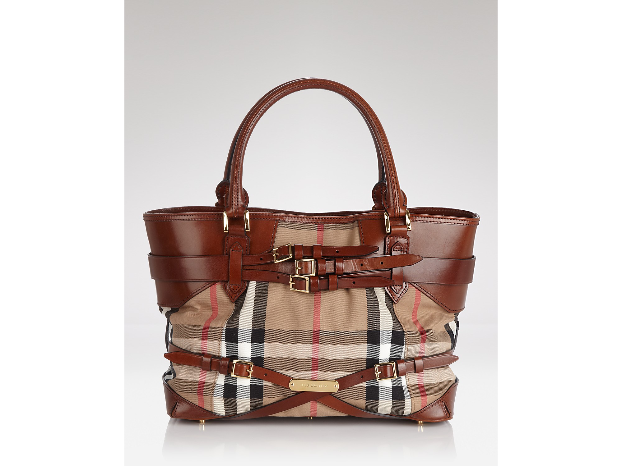 burberry house check handbag