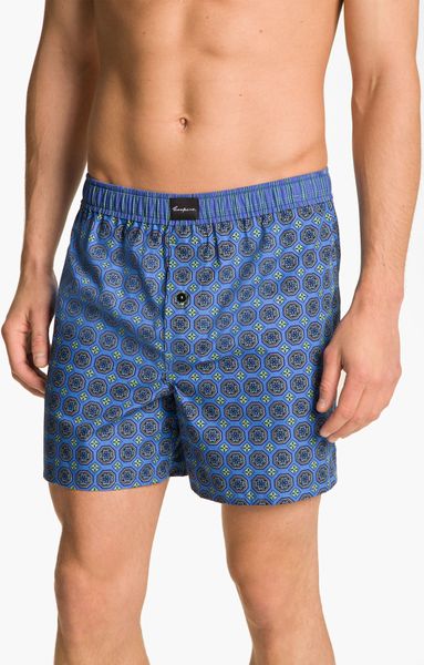 Coopers By Jockey Woven Boxer Shorts in Blue for Men (tunik blue) | Lyst