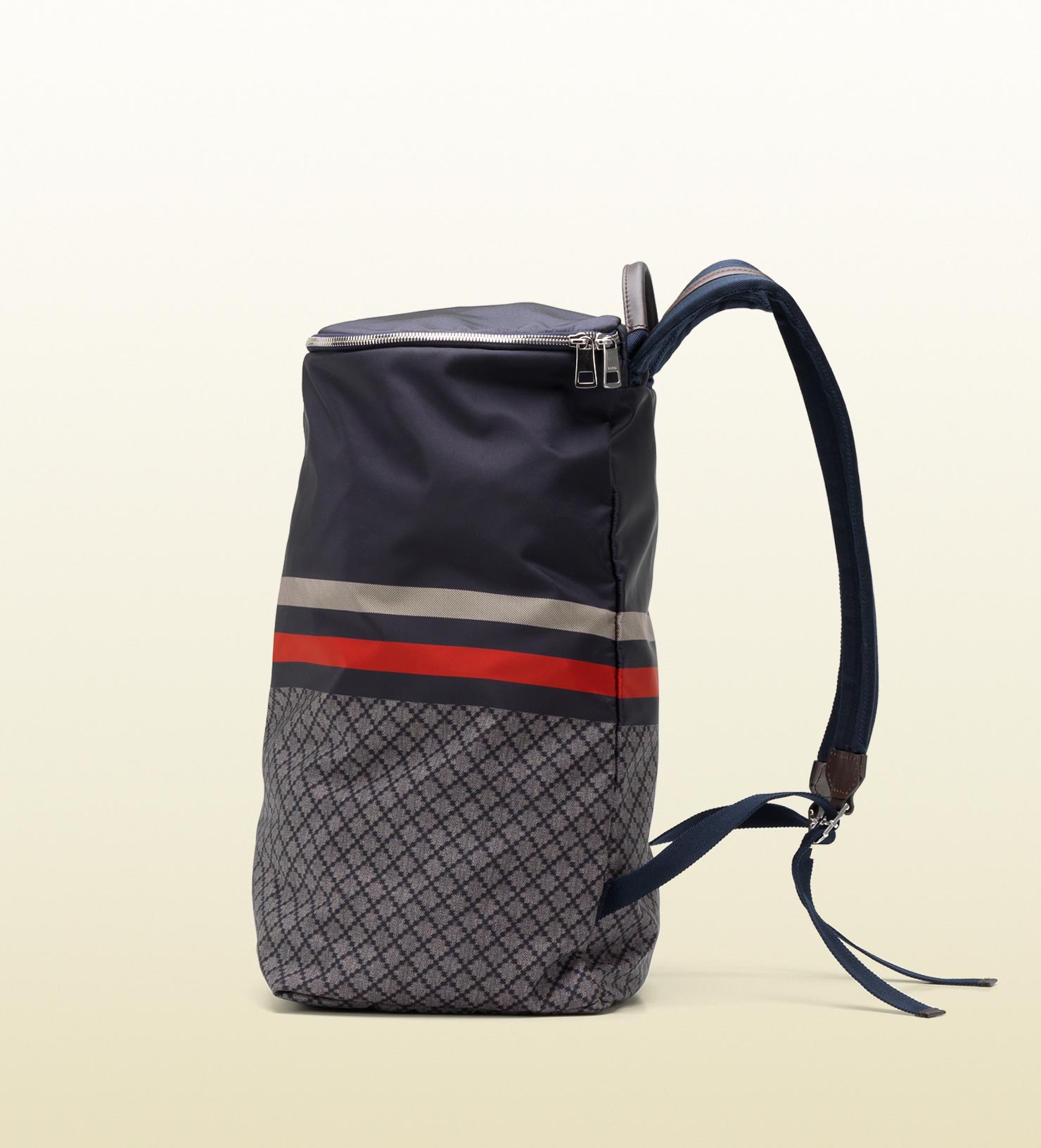 Lyst - Gucci Large Backpack in Blue for Men