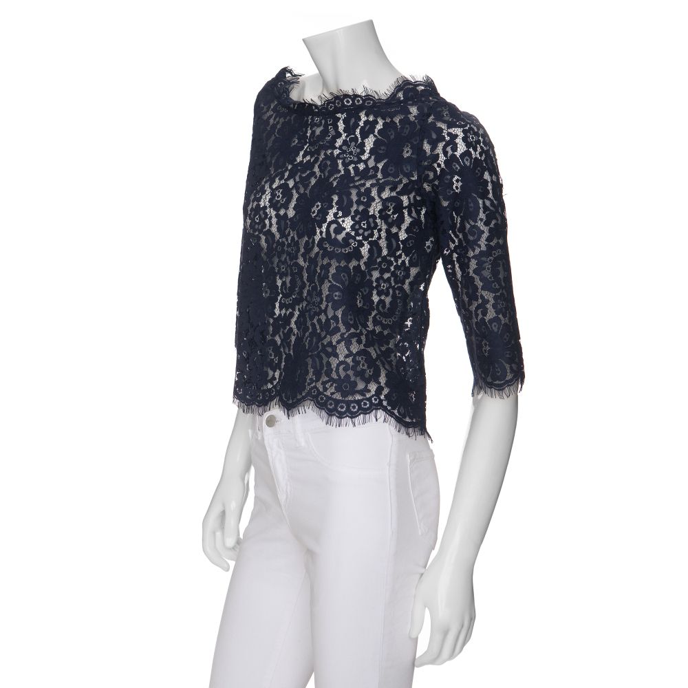 Lyst Joie Lace Blouse in Blue