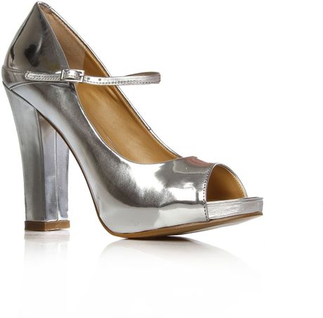 Nine West Topshoe3 Courts in Silver | Lyst