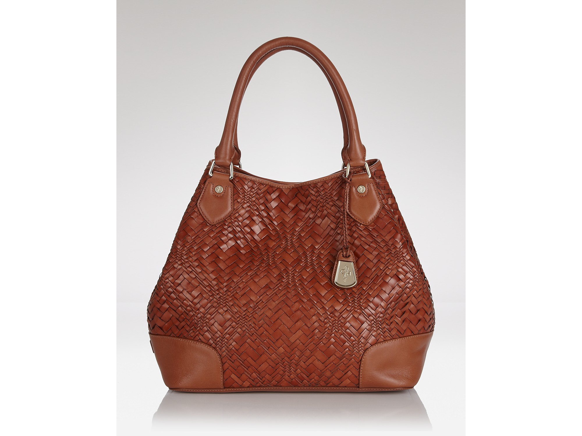 Lyst Cole Haan Tote Optical Weave Serena In Natural Gallery