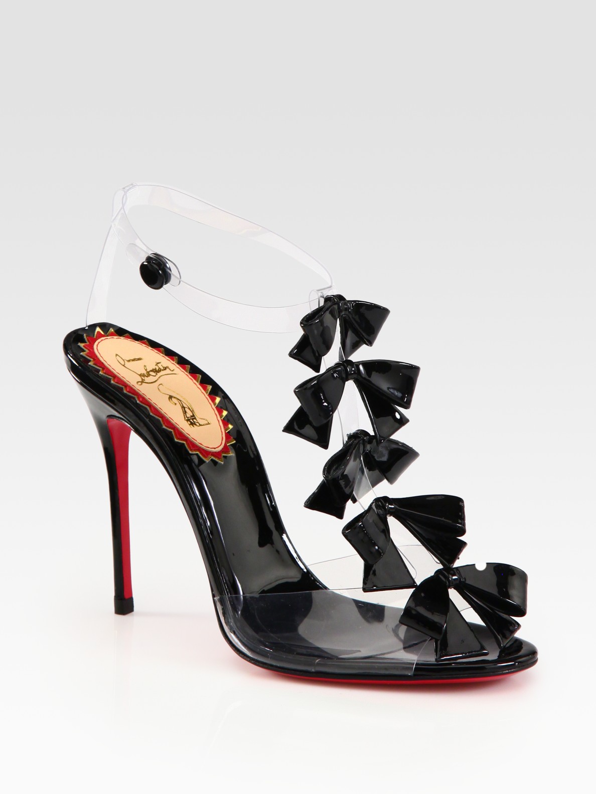 christian louboutin pink studded pumps - christian louboutin leather and patent leather sandals | cosmetics ...