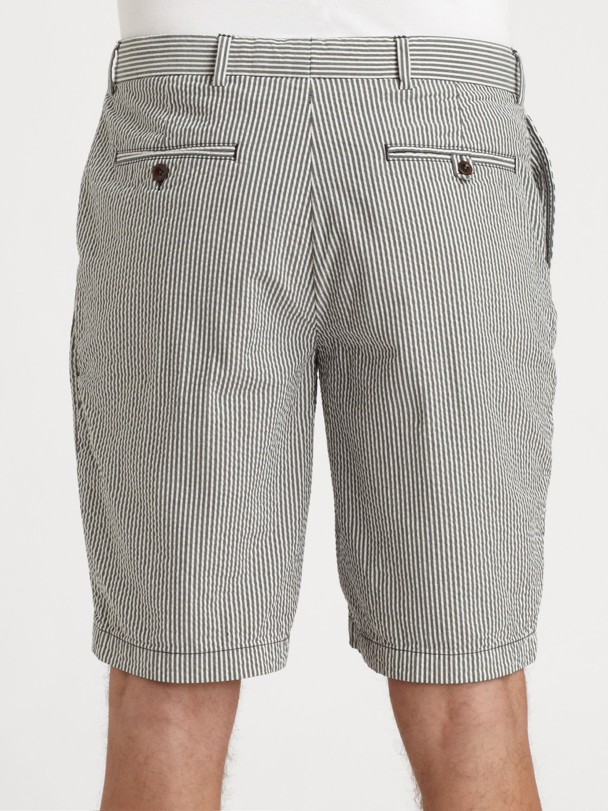 ralph lauren mens seersucker shorts