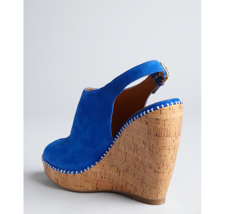 dolce vita cork wedge sandals
