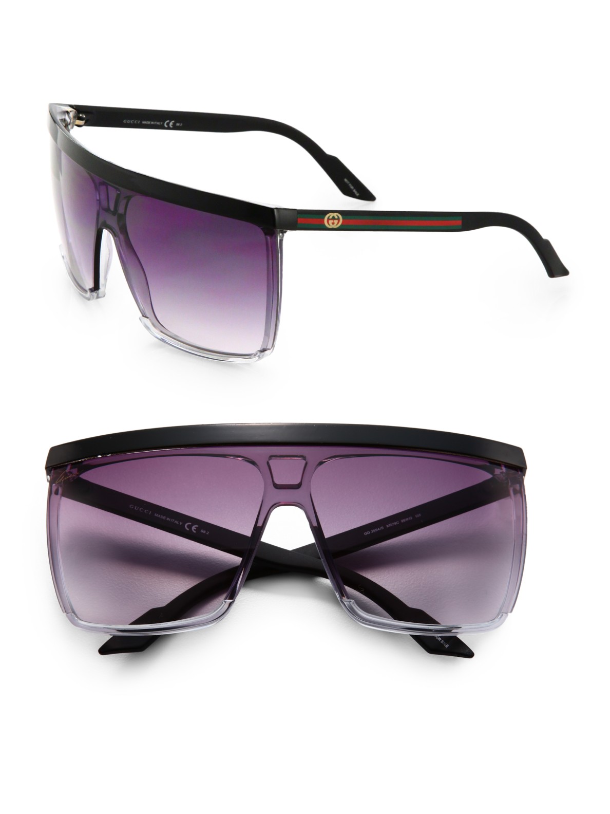 square black gucci sunglasses