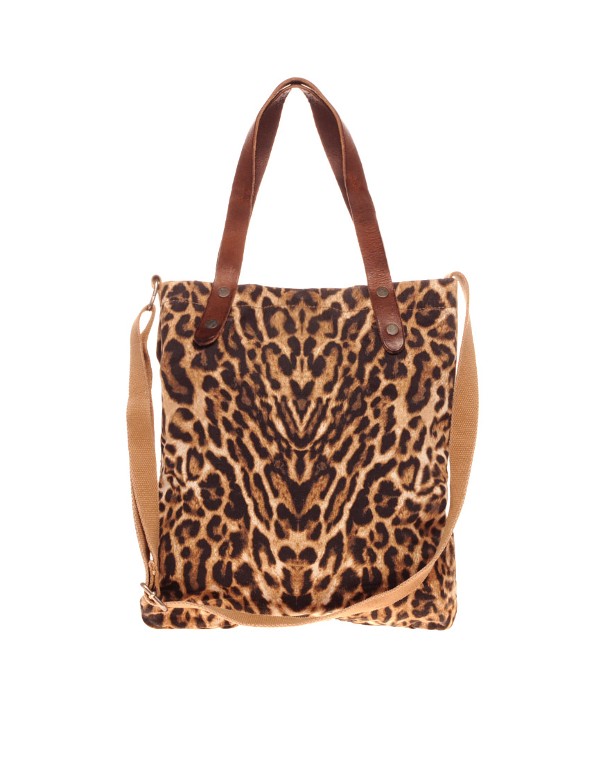 ralph lauren leopard print bag