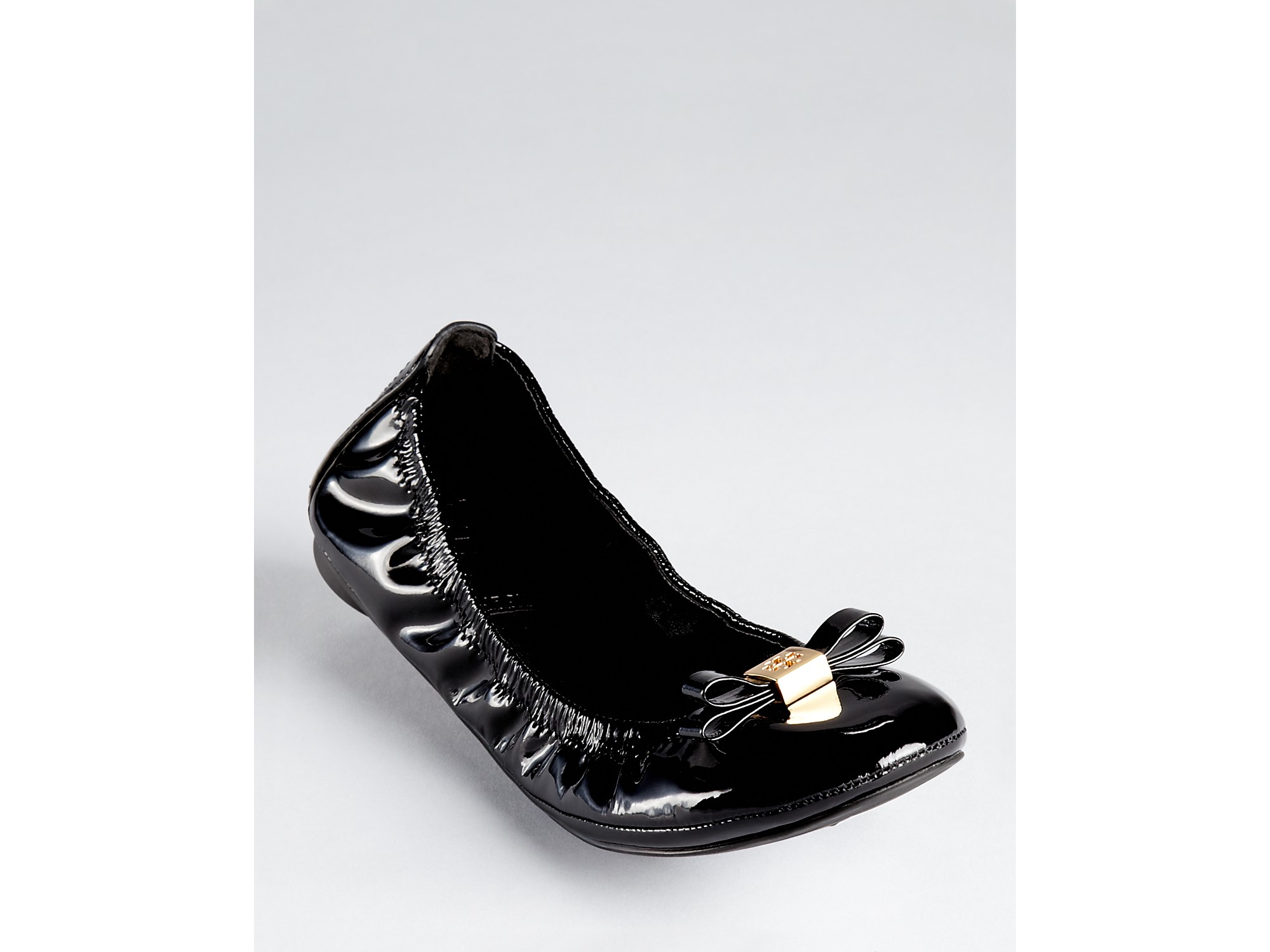 tory burch eddie flat black