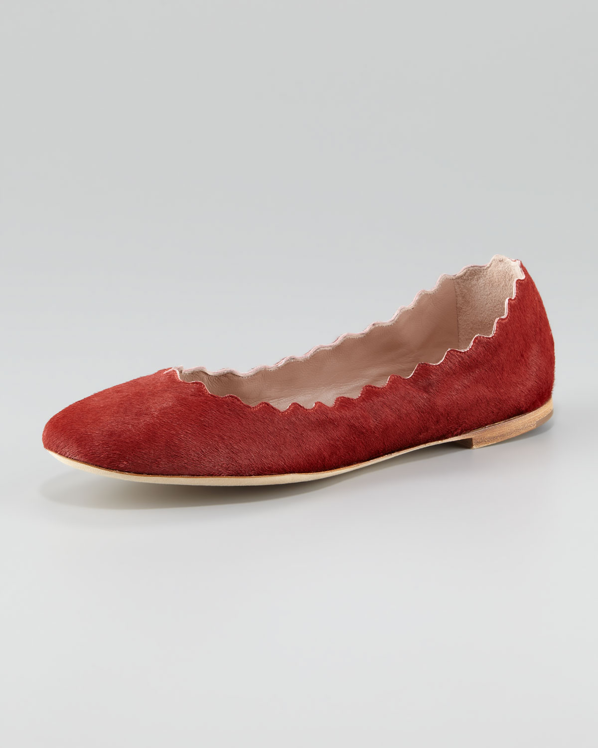 chloe lauren scalloped flats