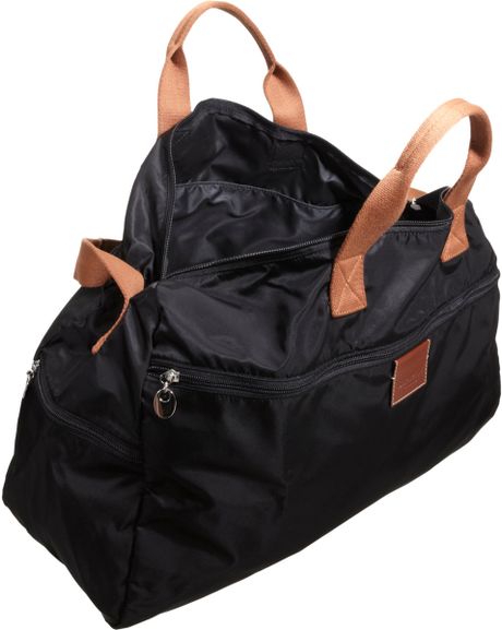Serapian Packable Duffel Bag in Black for Men | Lyst