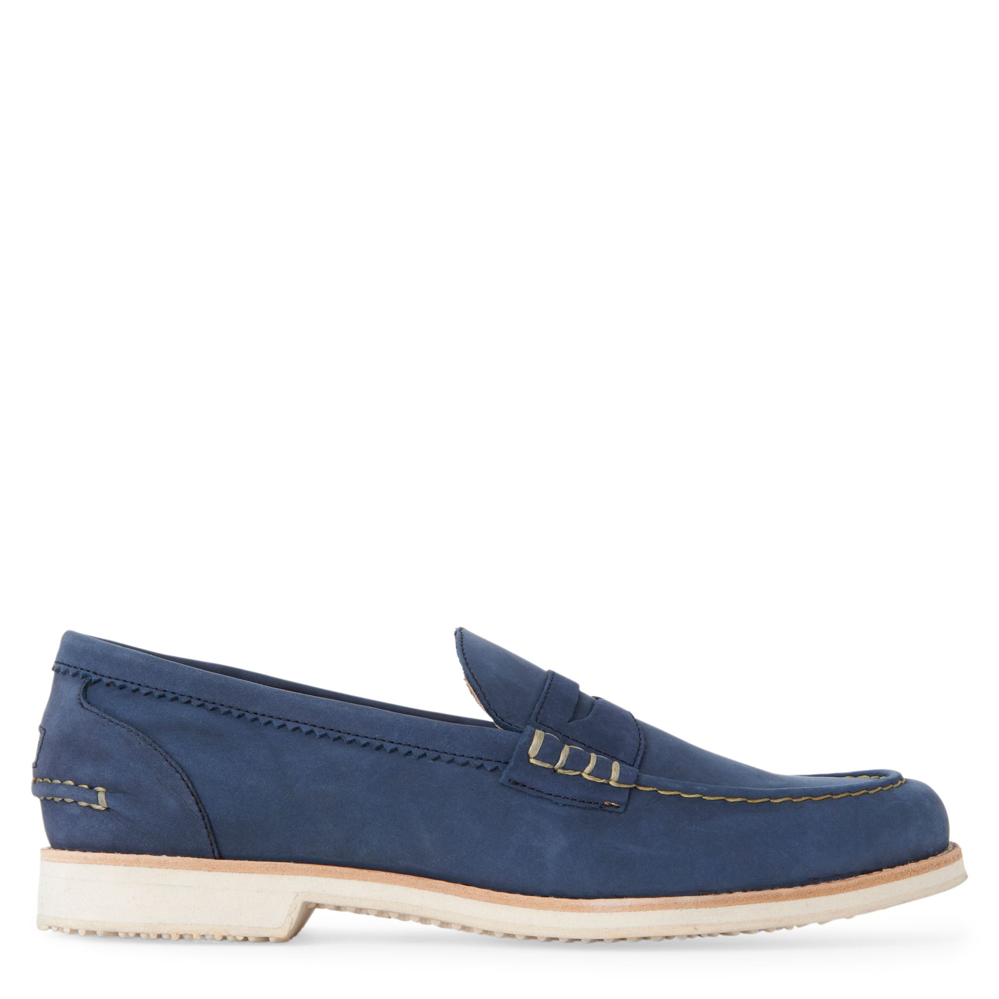 Polo Ralph Lauren Lars Nubuck Loafers in Blue for Men (navy) | Lyst