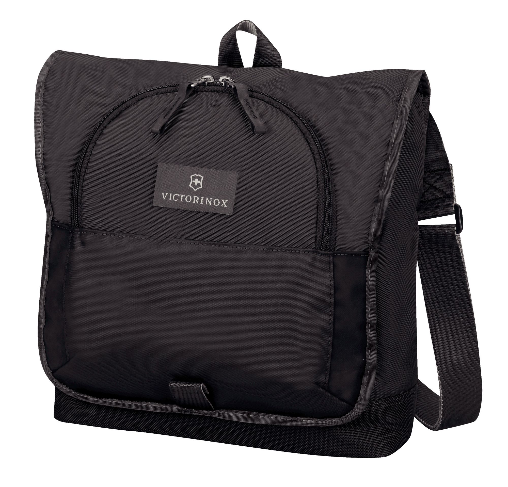 Victorinox Flapover Day Bag in Black in Black for Men | Lyst