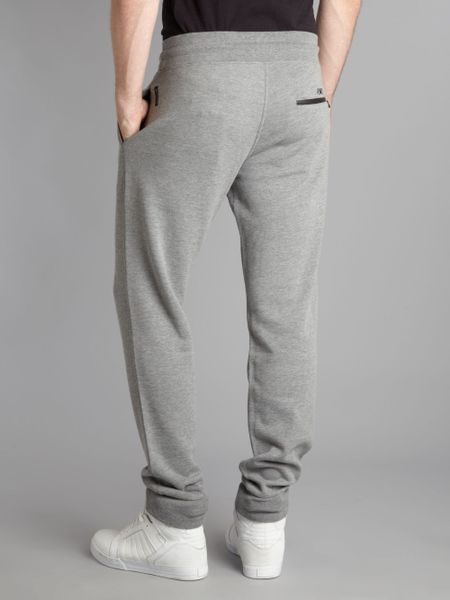 Armani Jeans Trackie Bottoms in Gray for Men (grey) | Lyst