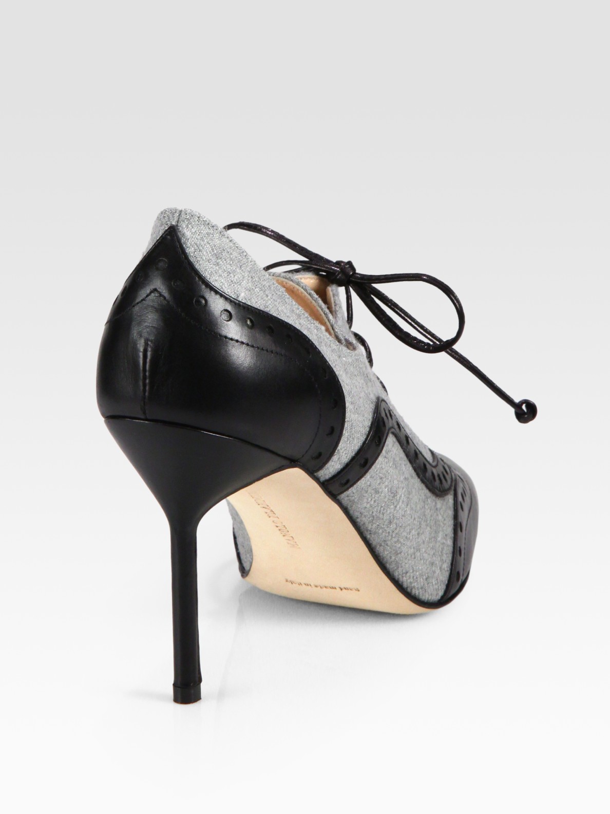 manolo blahnik ankle boot