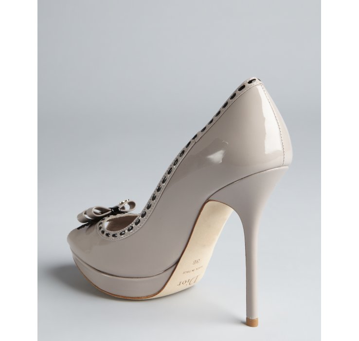 dior patent pumps