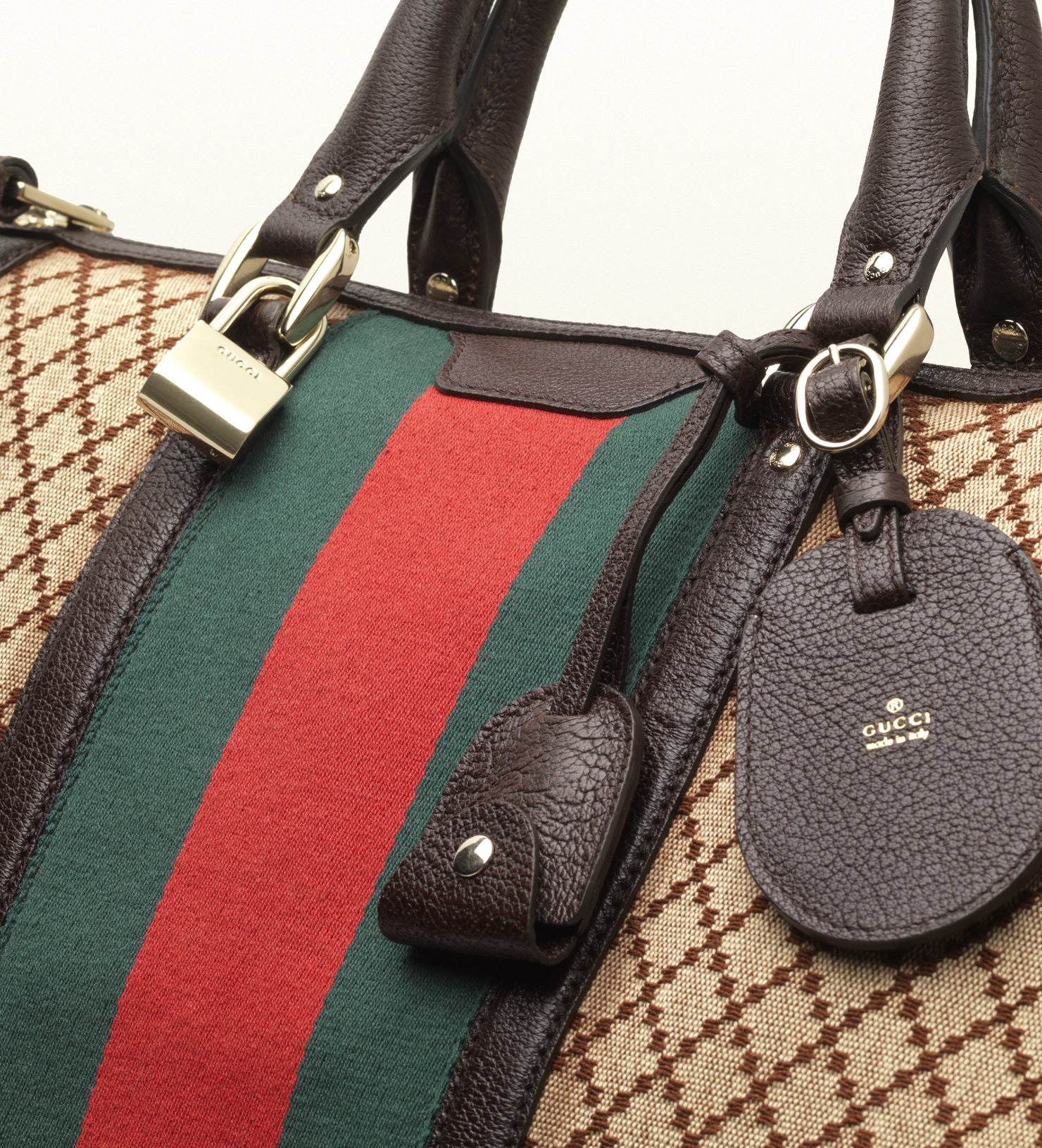 gucci signature duffle bag