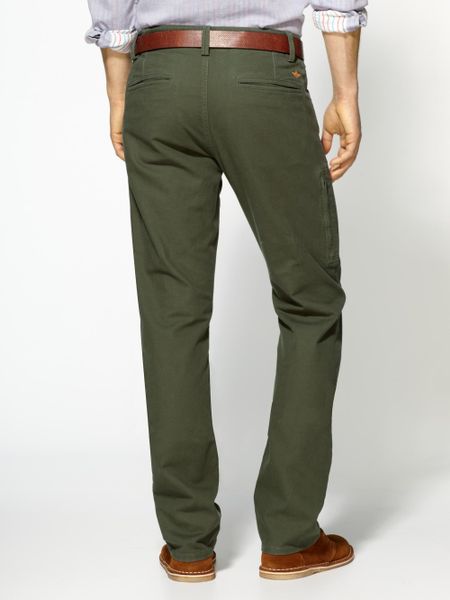 Dockers Urban Explorer Khaki Slim Pants in Green for Men (wild fern) | Lyst