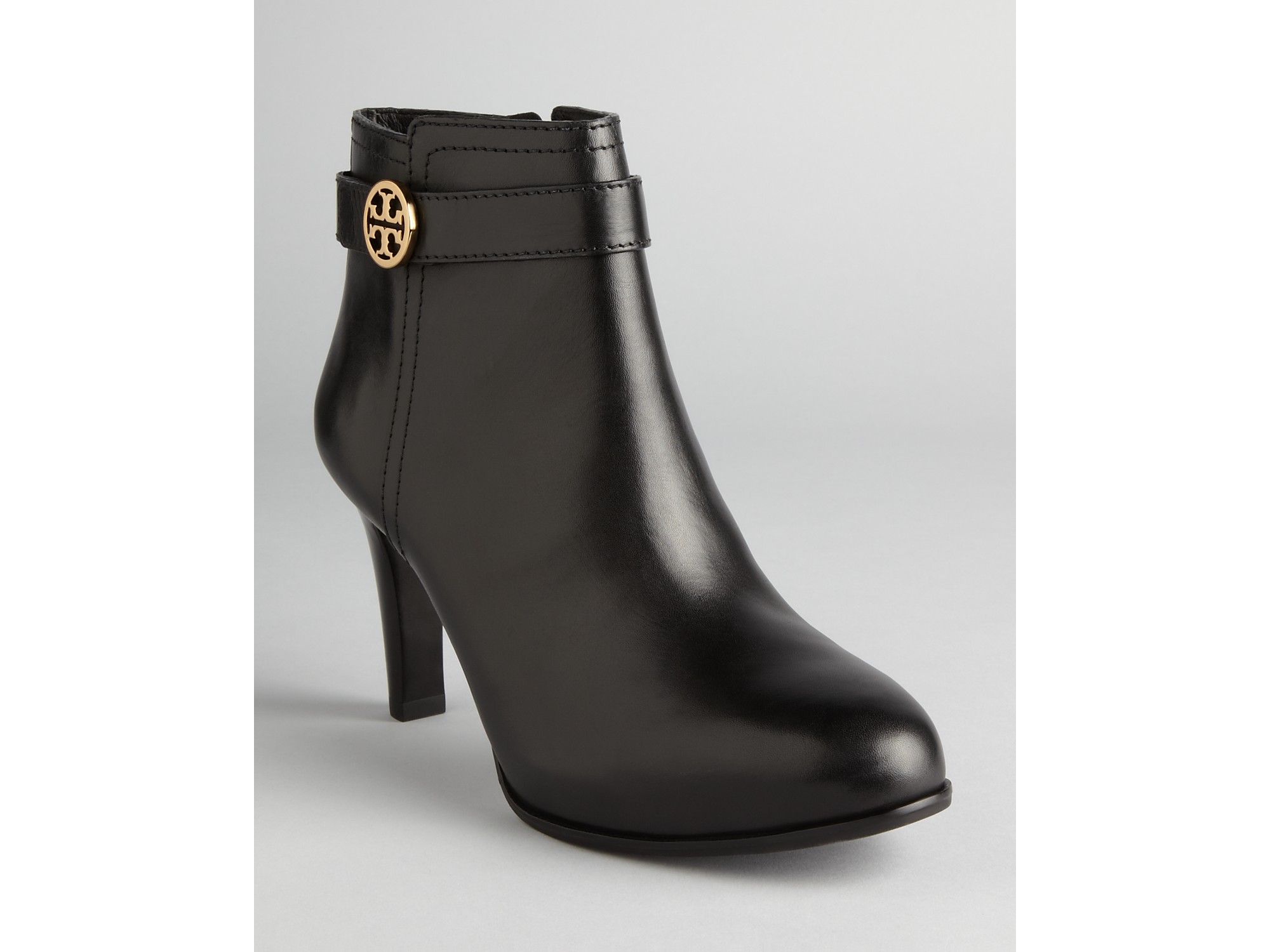 Lyst - Tory Burch Booties Bristol High Heel in Black