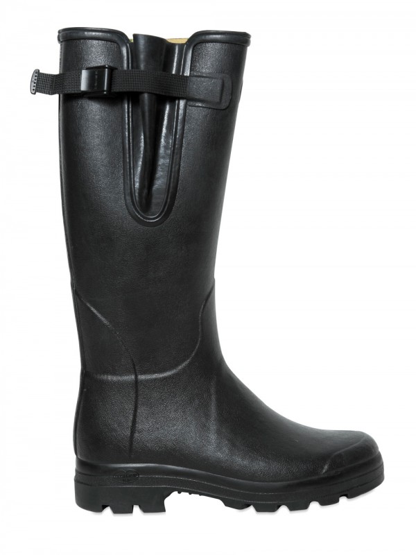 Lyst - Le Chameau Natural Rubber Rain Boots in Black for Men