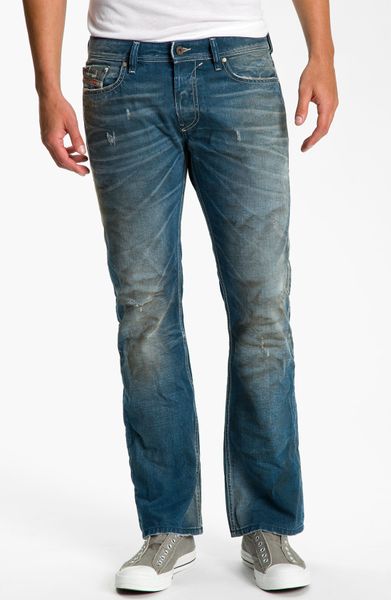 Diesel New Fanker Bootcut Jeans in Blue for Men (08b9) | Lyst