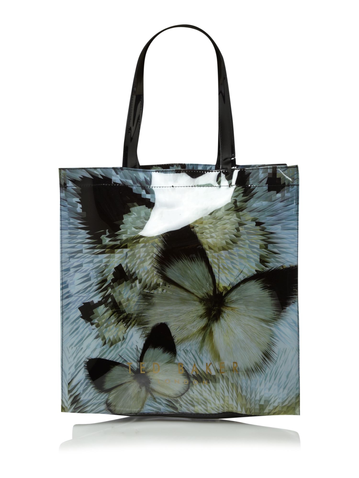 ted baker blue tote bag