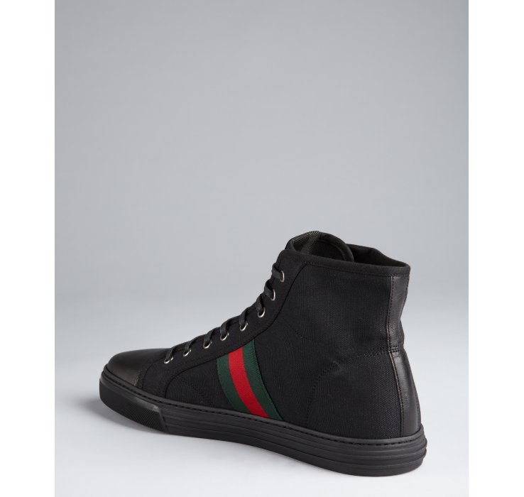 gucci sneakers stripe