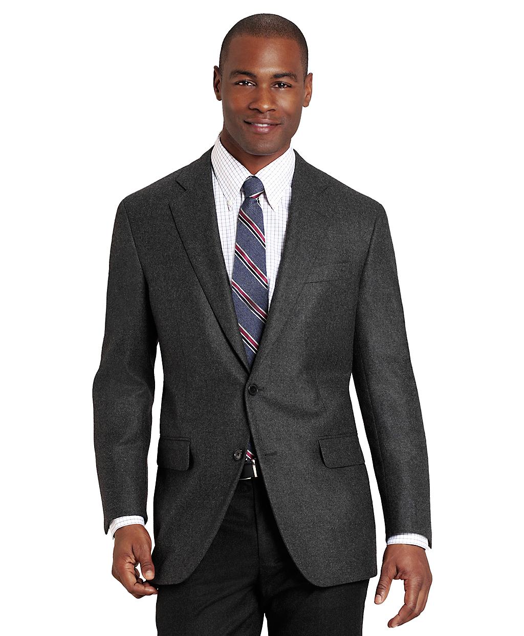 Brooks Brothers Madison Fit Saxxon Flannel Sport Coat in Gray for Men ...