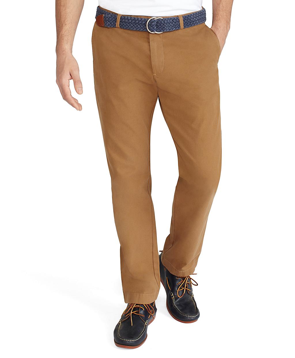 Brooks Brothers Milano Garmentdyed Twill Chinos in Brown for Men (tan ...