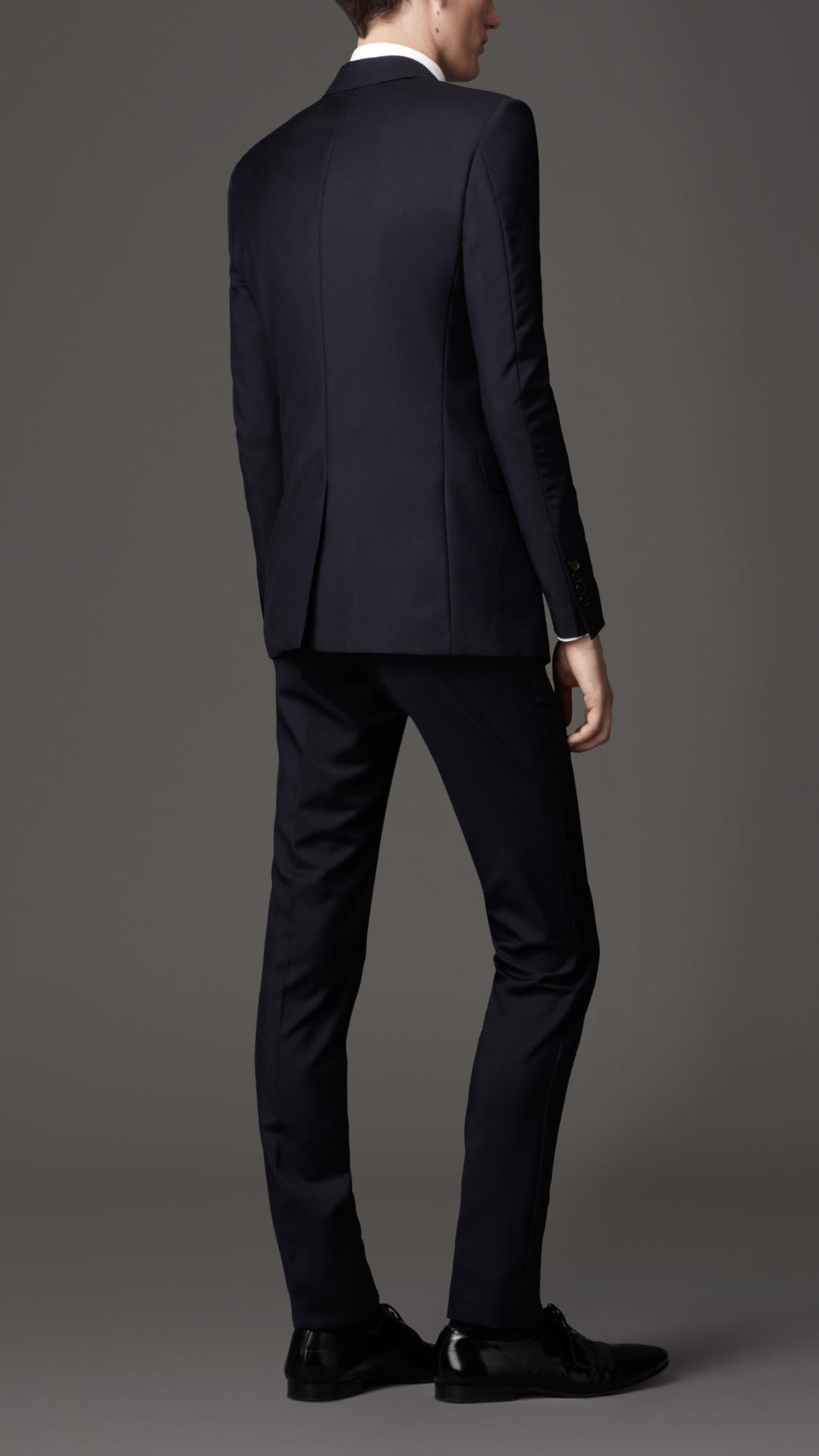 Lyst - Burberry Slim Fit Wool Mohair Suit in Blue for Men