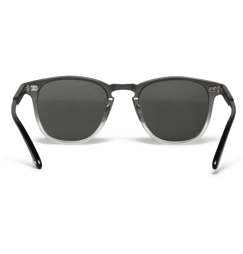 Garrett Leight Dframe Twotone Acetate Sunglasses in Gray ...