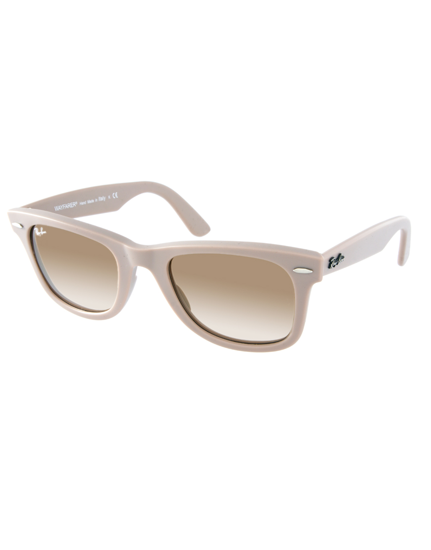 Rayban Wayfarer Sunglasses in Gray for Men Lyst