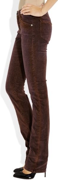 low rise corduroy pants