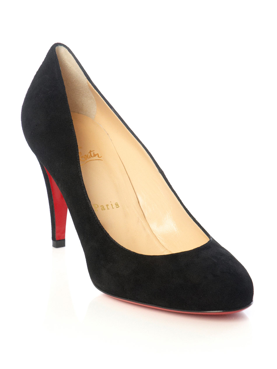 christian louboutin ron ron 85 black pump | Landenberg Christian ...  