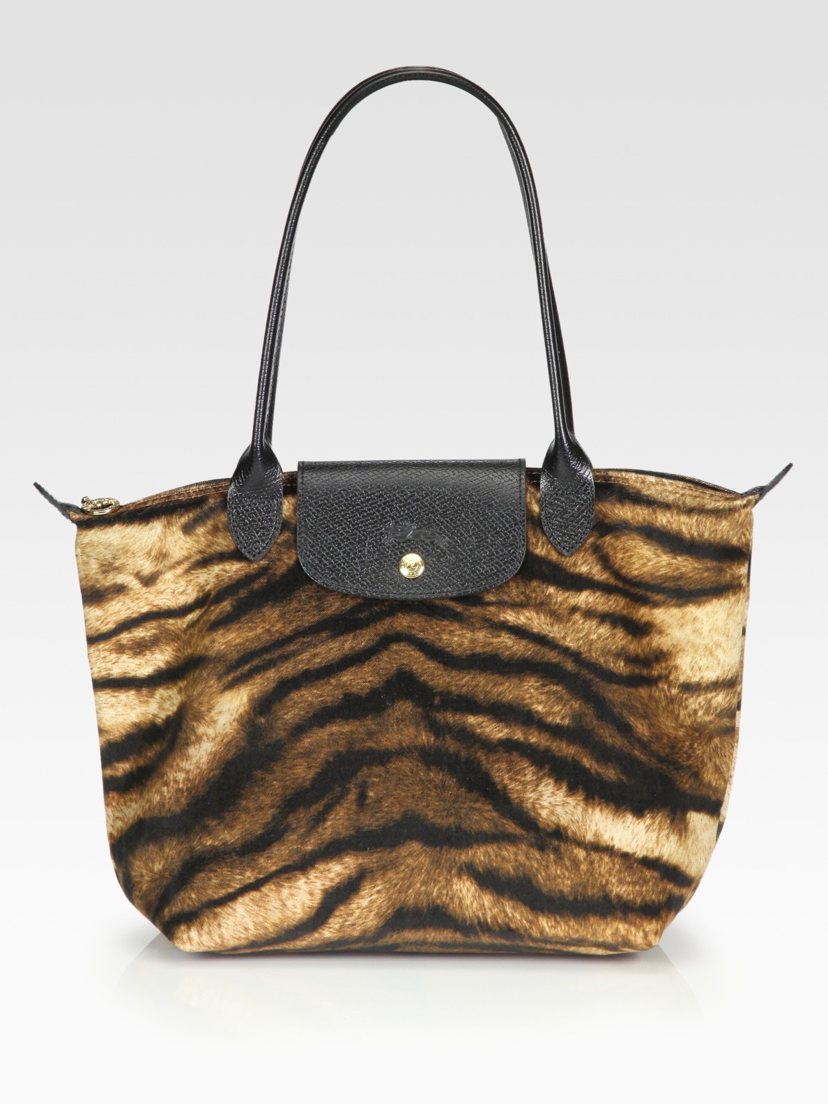 longchamp tiger print bag