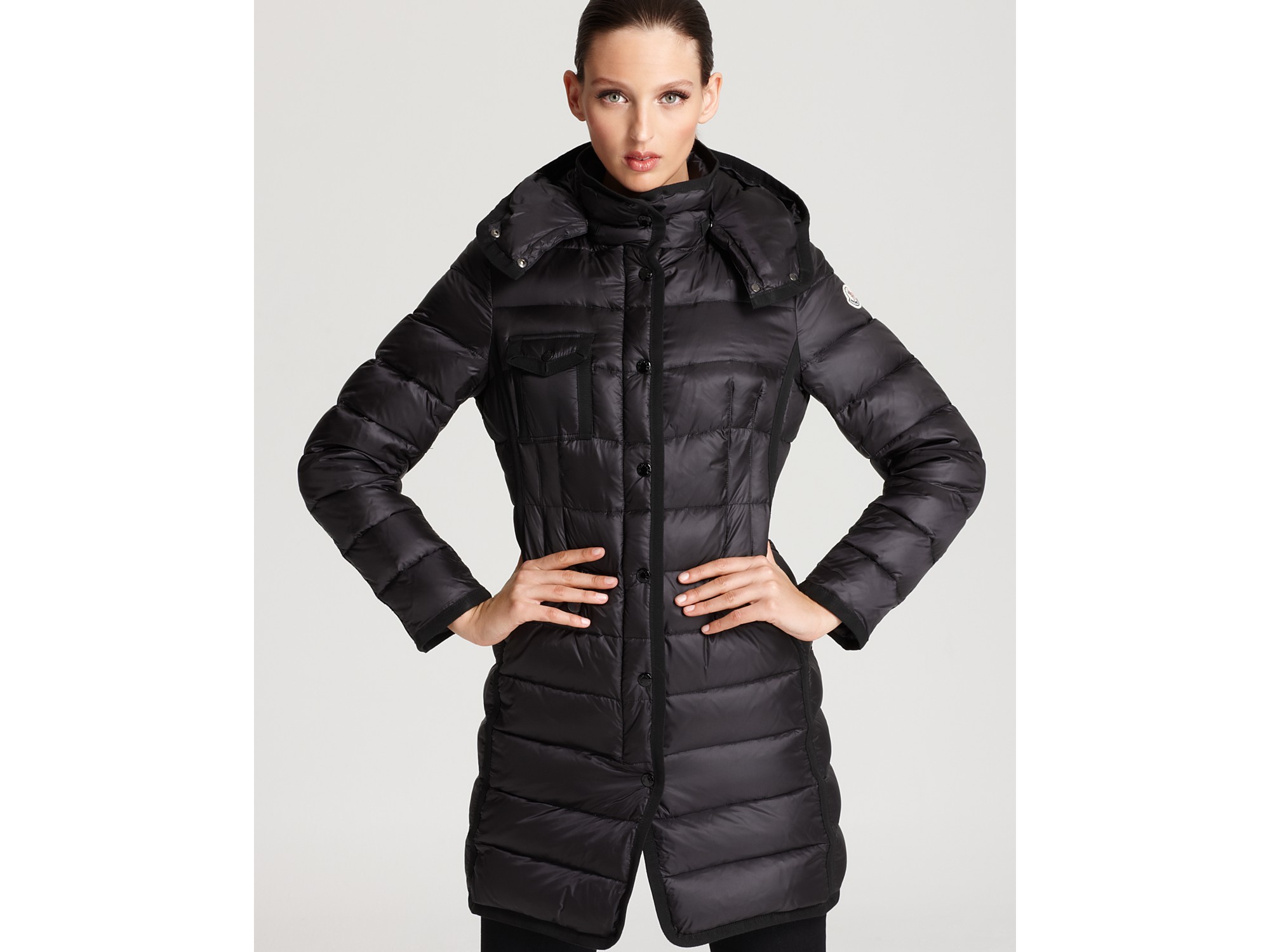 moncler hermine coat olive moncler hermine coat olive