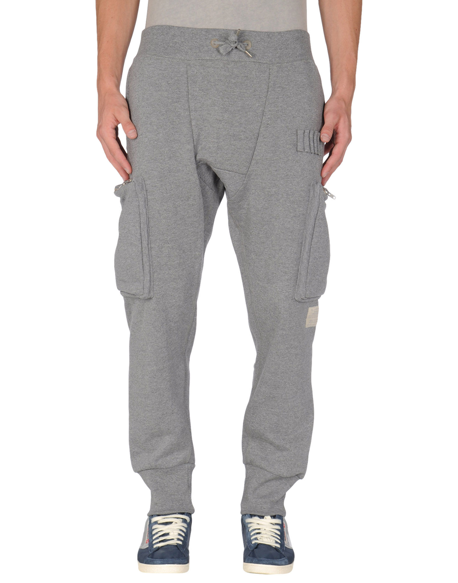 Diesel Sweat Pants in Gray for Men (grey) | Lyst