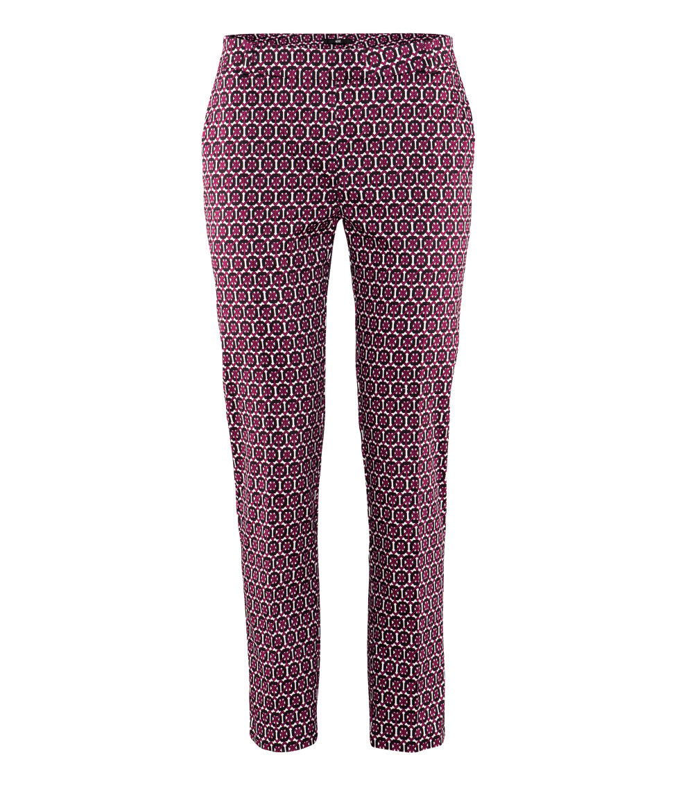 Lyst - H&M Trousers in Purple