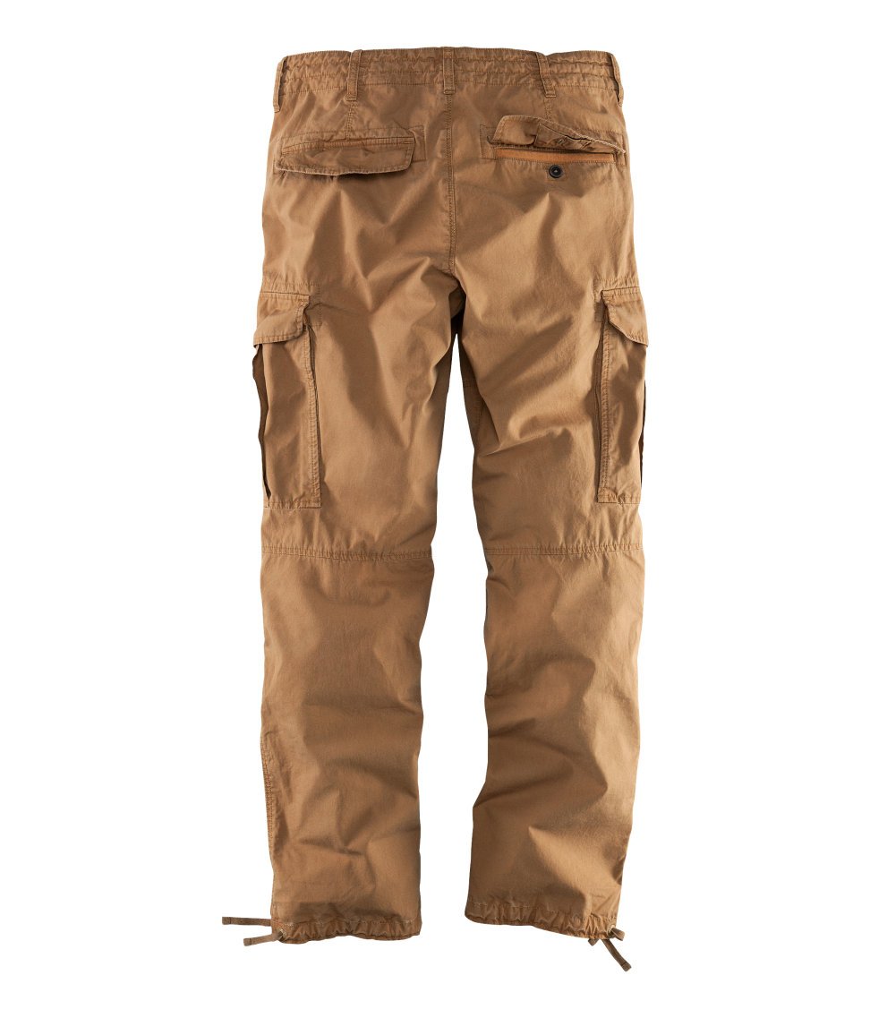 Lyst - H&M Cargo Pants in Natural for Men