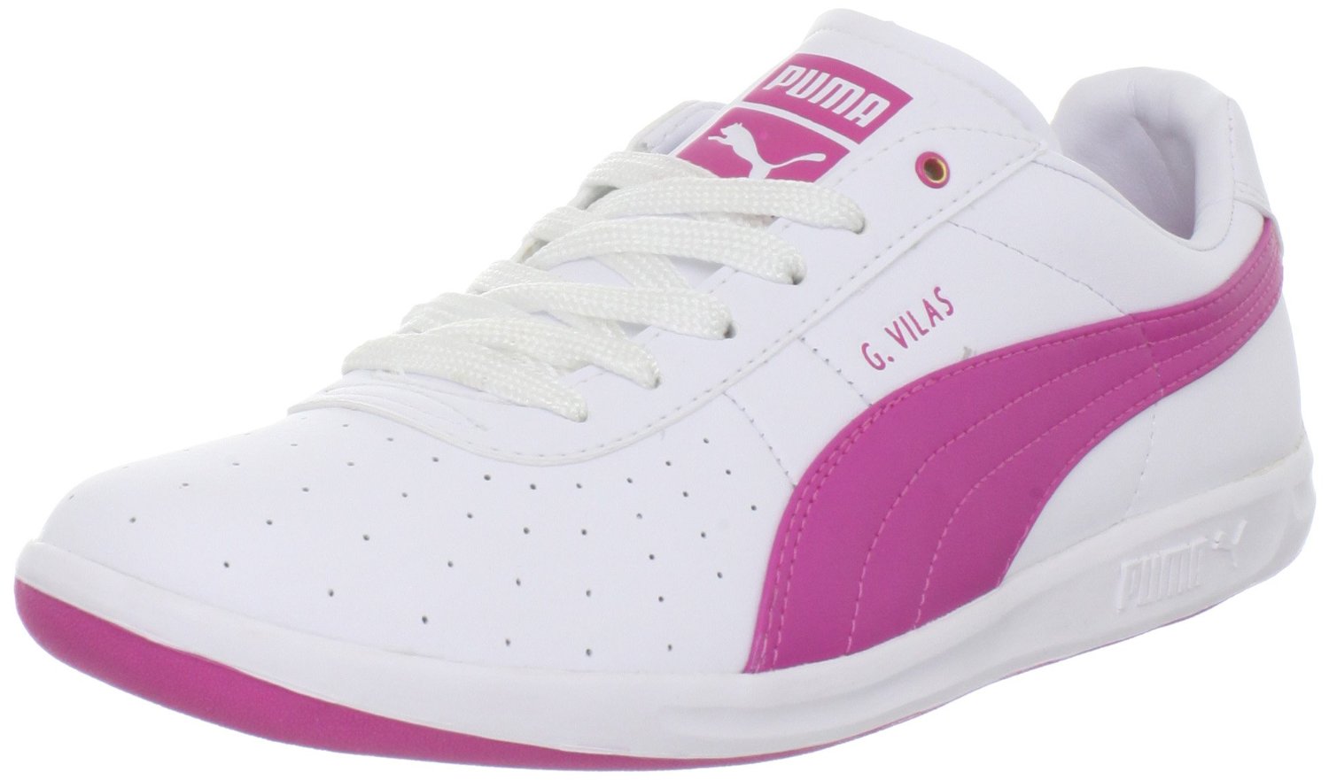 Puma Puma Womens G Vilas L Sneaker in White (white/raspberry rose) | Lyst