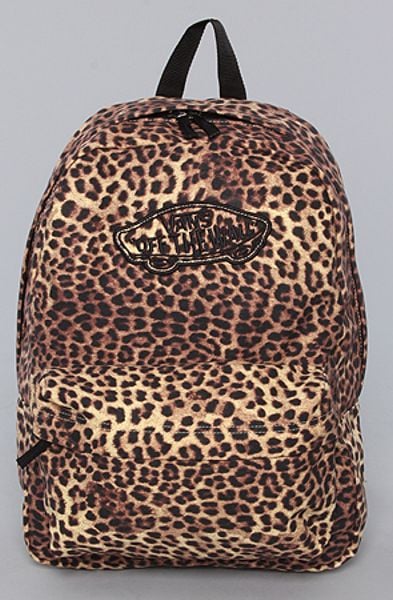 Vans The Realm Backpack in Animal (black) | Lyst