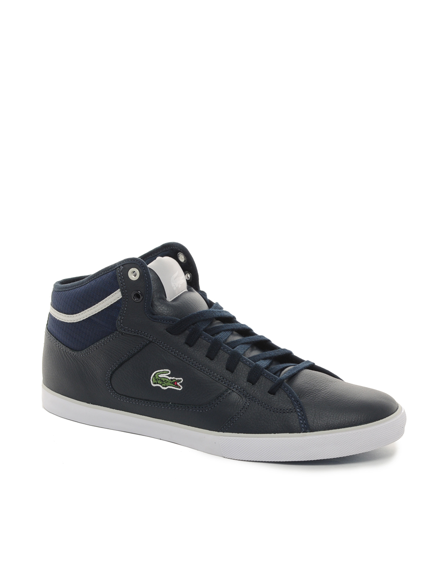 Lacoste Camous Eo Spm High Top Trainers in Blue for Men (navy) | Lyst