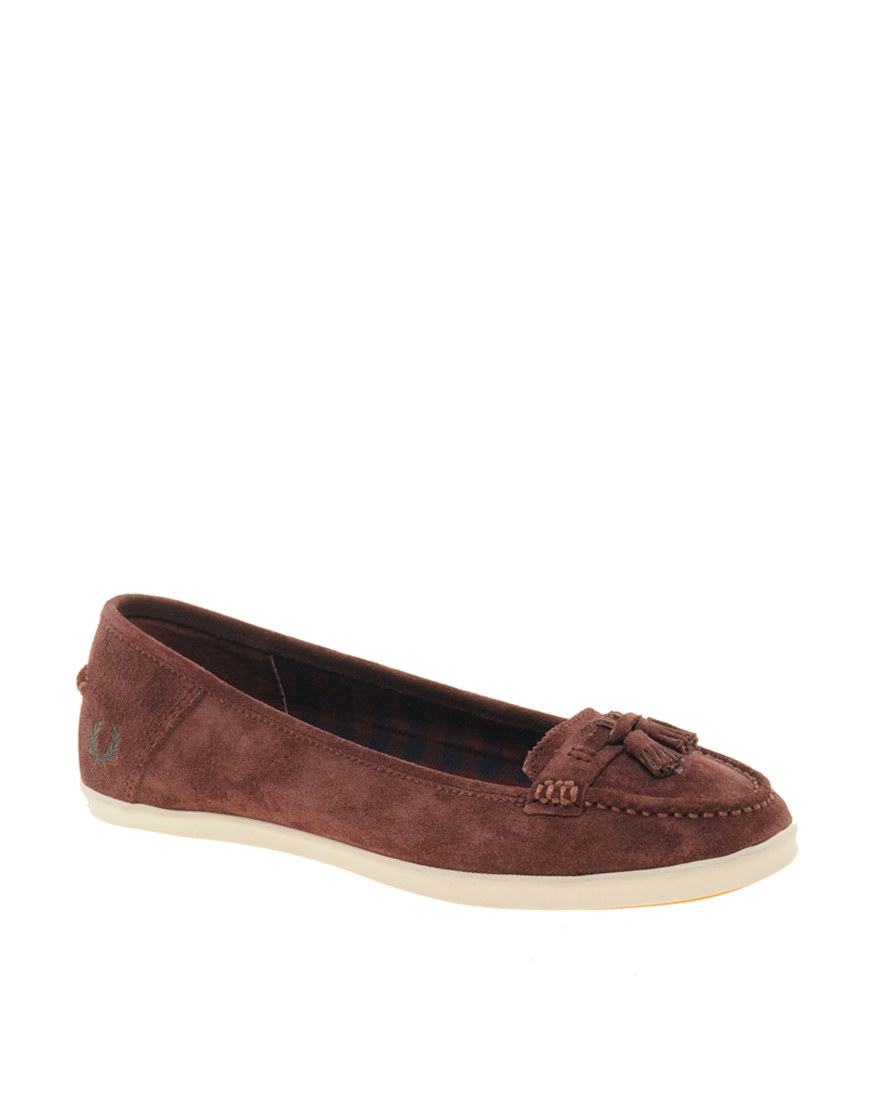 fred perry flat shoes