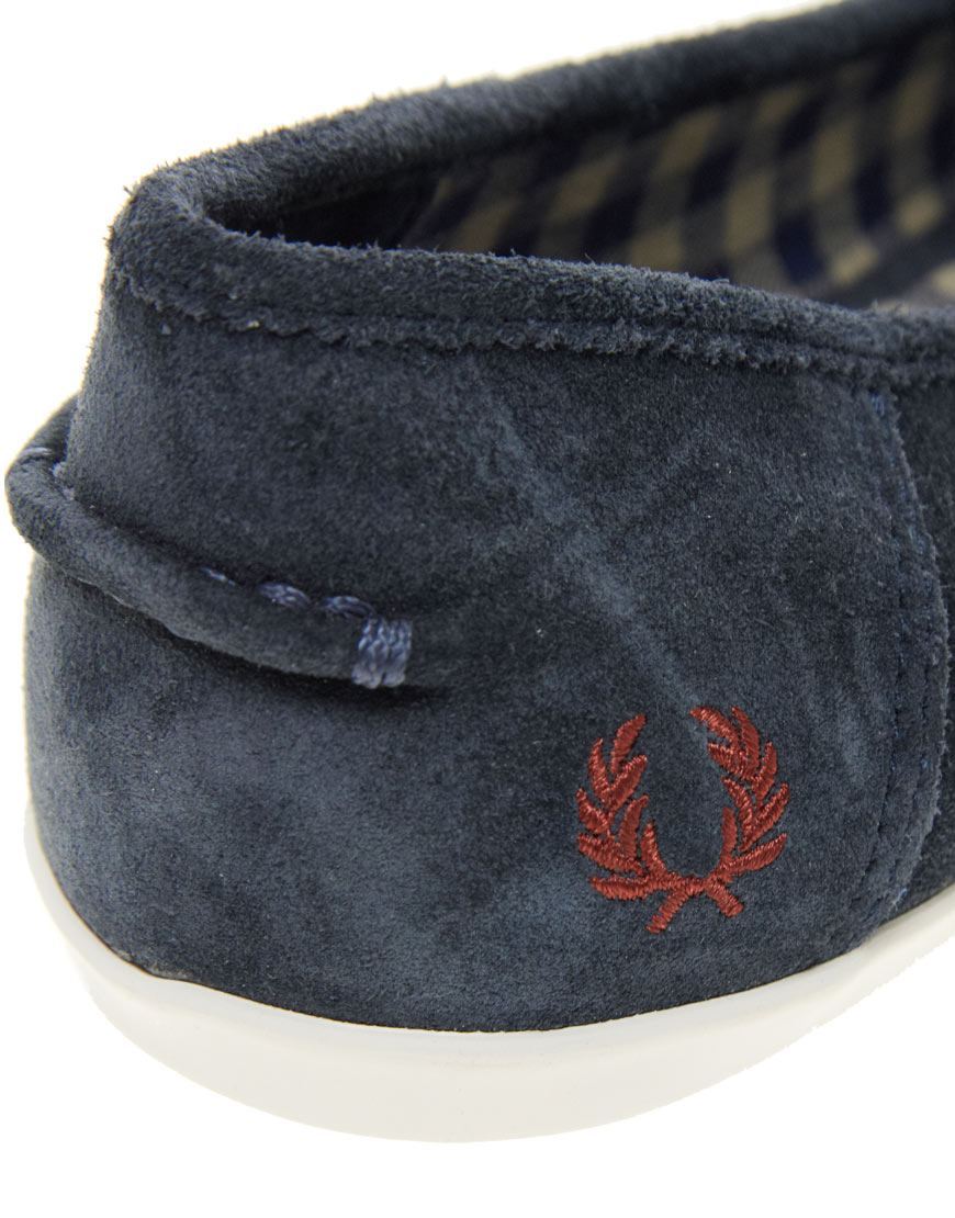 fred perry flat shoes
